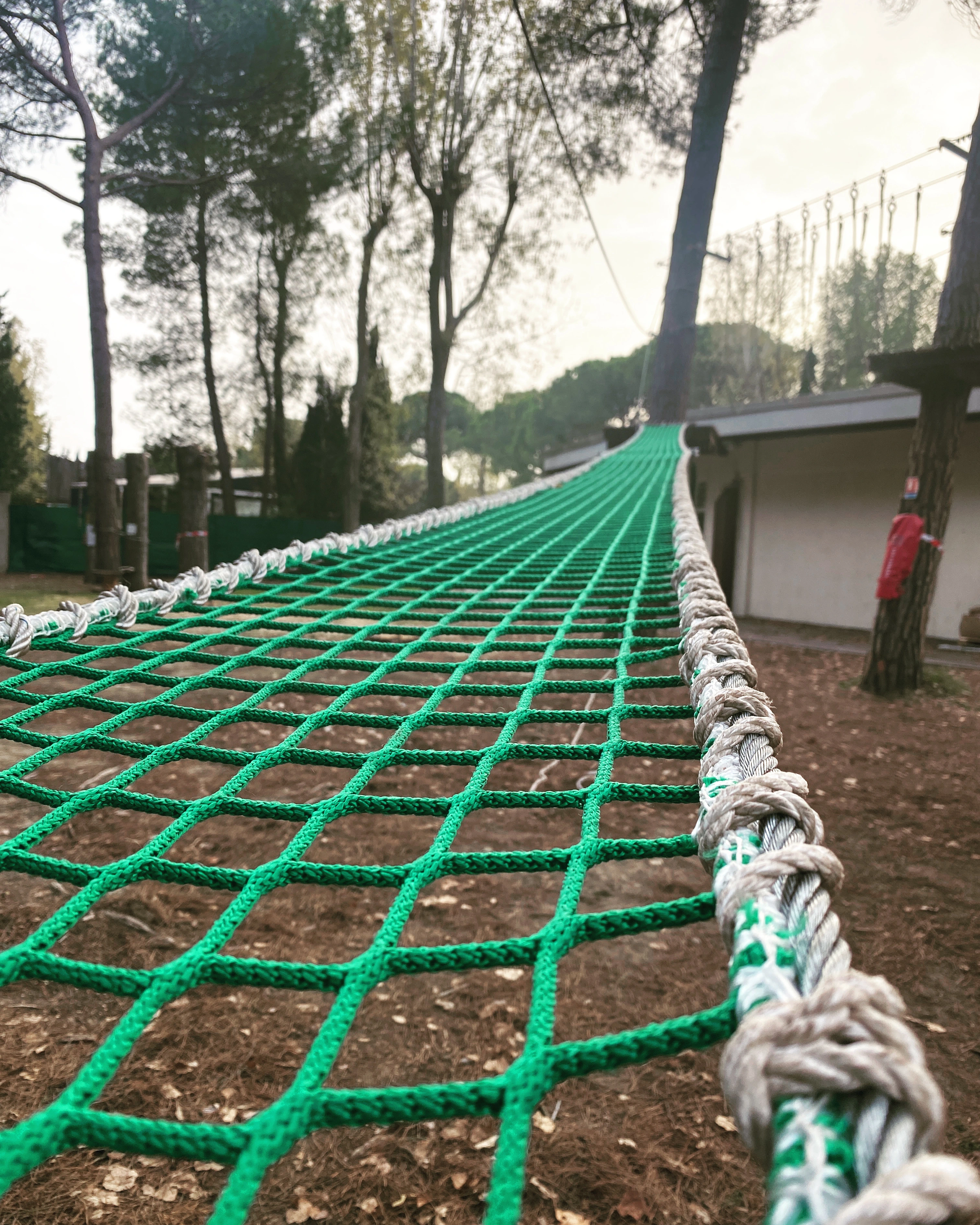 Filet à marcher, parc accrobranche La Grande Motte